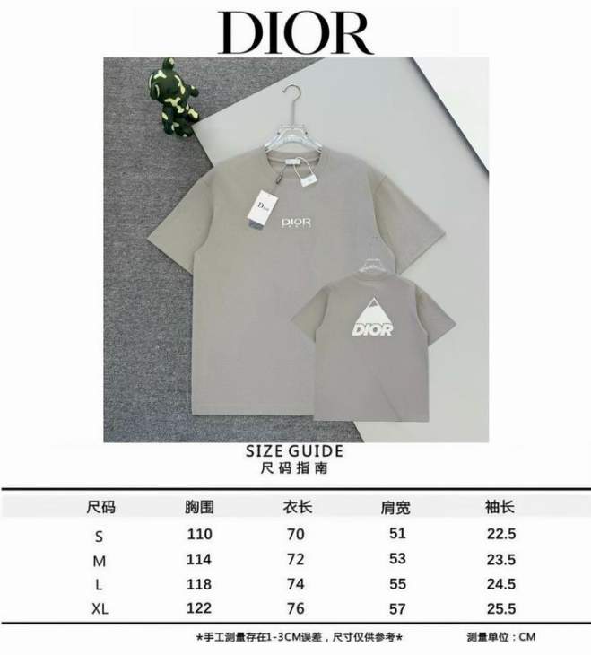 Dior T Shirts Short _SKUDiorS-XLm6tx3215703